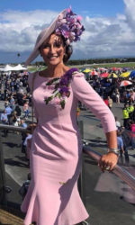 Celia Holman Lee - at the Galway Races