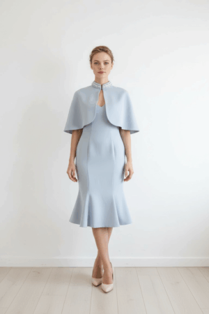 Feliciana Dress and Cape