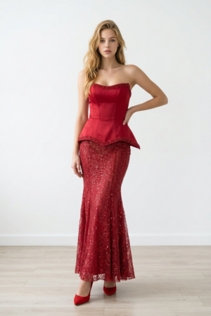 Ansel Two Piece Gown